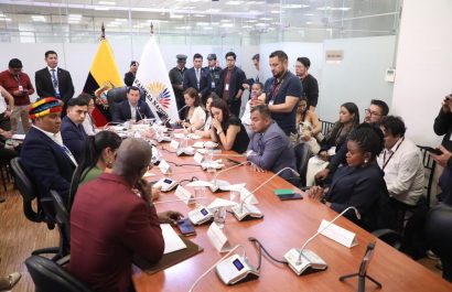 Una sesión de la La Comisión de Fiscalización y Control Político de la Asamblea Nacional. FOTO: @AsambleaEcuador.