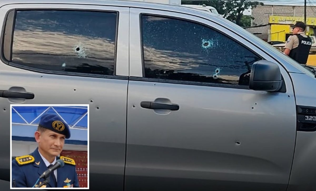la-policia-encontro-50-casquillos-de-diferentes-calibres-en-la-escena-en-la-que-un-coronel-de-la-fae-fue-asesinado-en-guayaquil