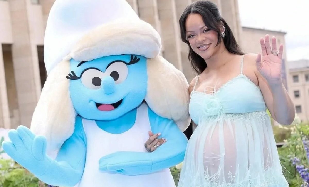 Rihanna lidera la nueva película de Los Pitufos como Pitufina. FOTO: rihannaofficiall (Instagram).