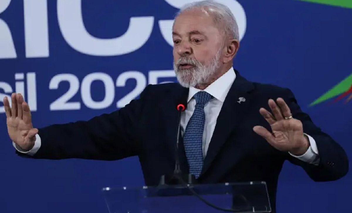 El presidente de Brasil, Luiz Inácio Lula da Silva durante una conferencia. FOTO: Europa Press.