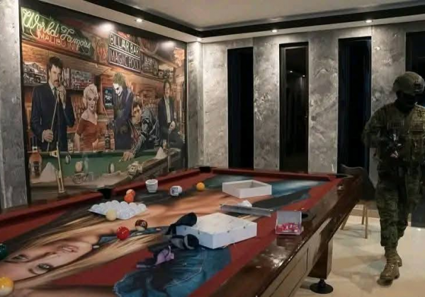 Así era la “narcovivienda” de lujo de un miembro de Los Lobos en Quevedo