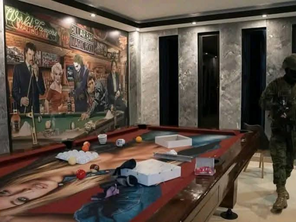Así era la “narcovivienda” de lujo de un miembro de Los Lobos en Quevedo