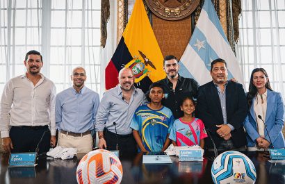 Más de 15.000 niños, niñas y adolescentes llenarán las canchas de Guayaquil,