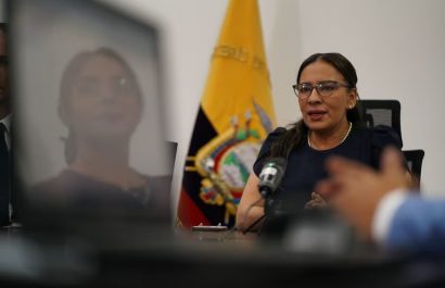 El presidente Daniel Noboa designó a Zaida Rovira como ministra de Gobierno por Decreto Ejecutivo