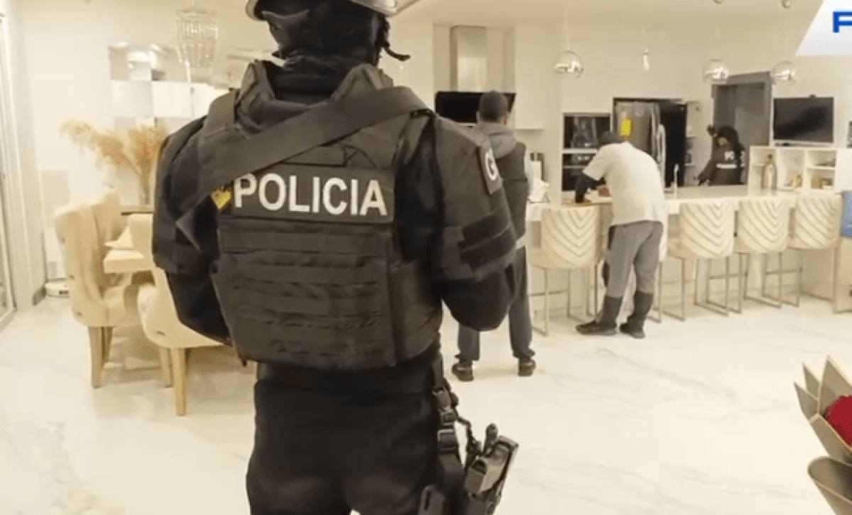 Ministerio del Interior presenta resultados del operativo Gran Fénix contra el crimen organizado en Manta