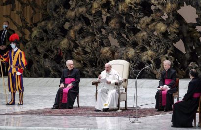 Pope Francis weekly audience at the Vatican
