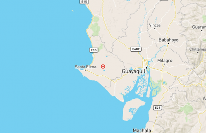 Temblor de 3.8 se registró en la provincia de Santa Elena sin reporte de daños