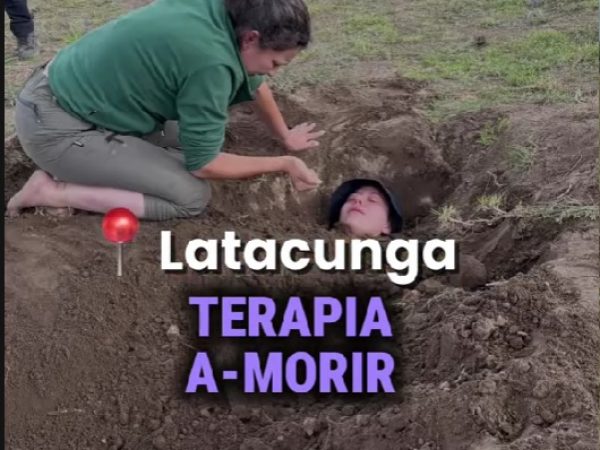 ¿Enterrados vivos para sanar? La terapia que genera polémica en Ecuador