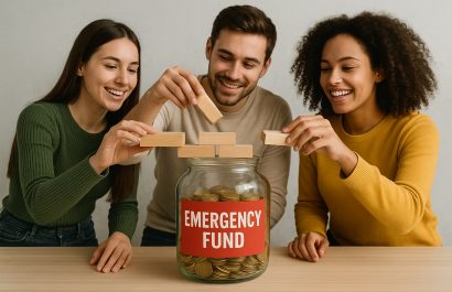 Ahorrar e invertir: claves para jóvenes que inician su educación financiera. FOTO: Inteligencia Artificial (ChatGPT).