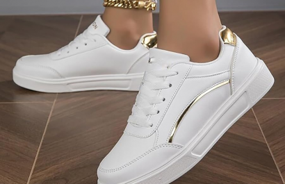 Este truco casero deja los zapatos deportivos blancos brillando otra vez