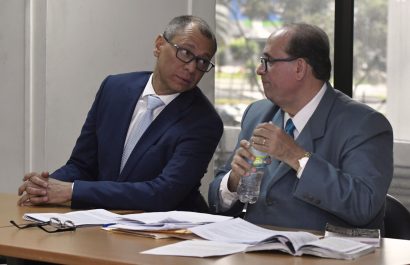 ECUADOR-CORRUPTION-ODEBRECHT-GLAS-JUSTICE