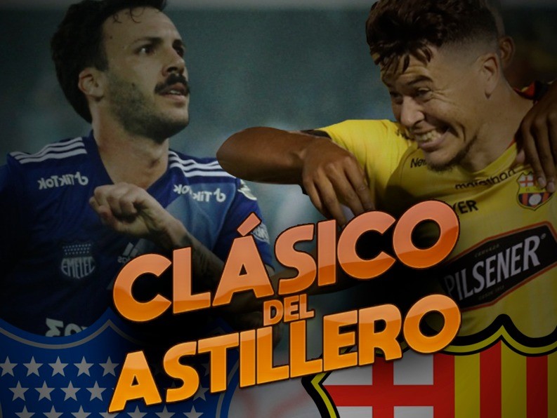 Así llegan Emelec y Barcelona al Clásico del Astillero La Marea