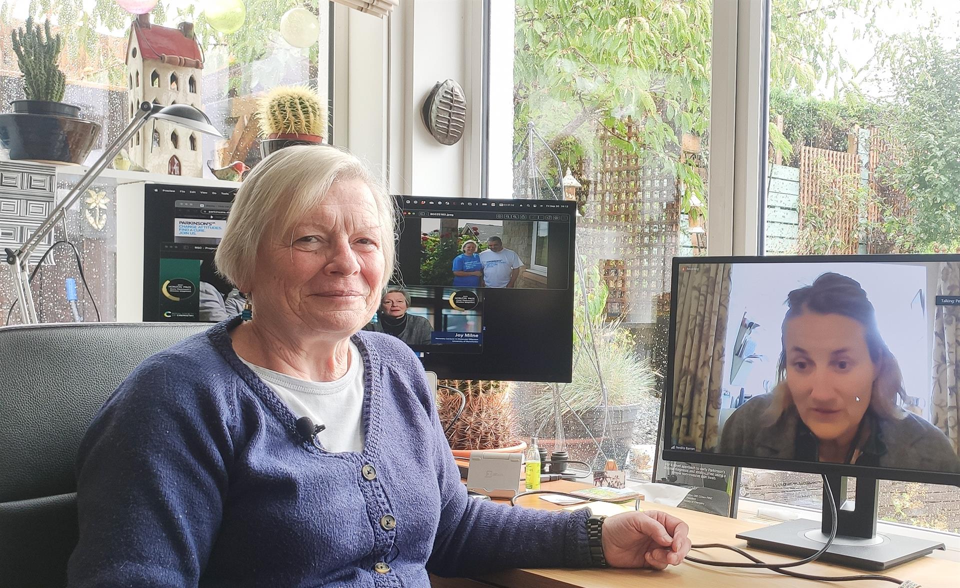 Joy Milne, el laboratorio de la profesora Perdita Barran en la Universidad de Mánchester
