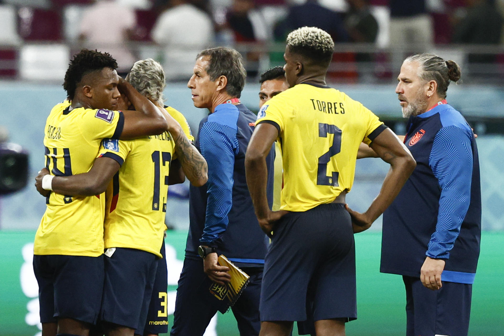 Exmundialistas de Ecuador aplauden a la selección eliminada de Qatar