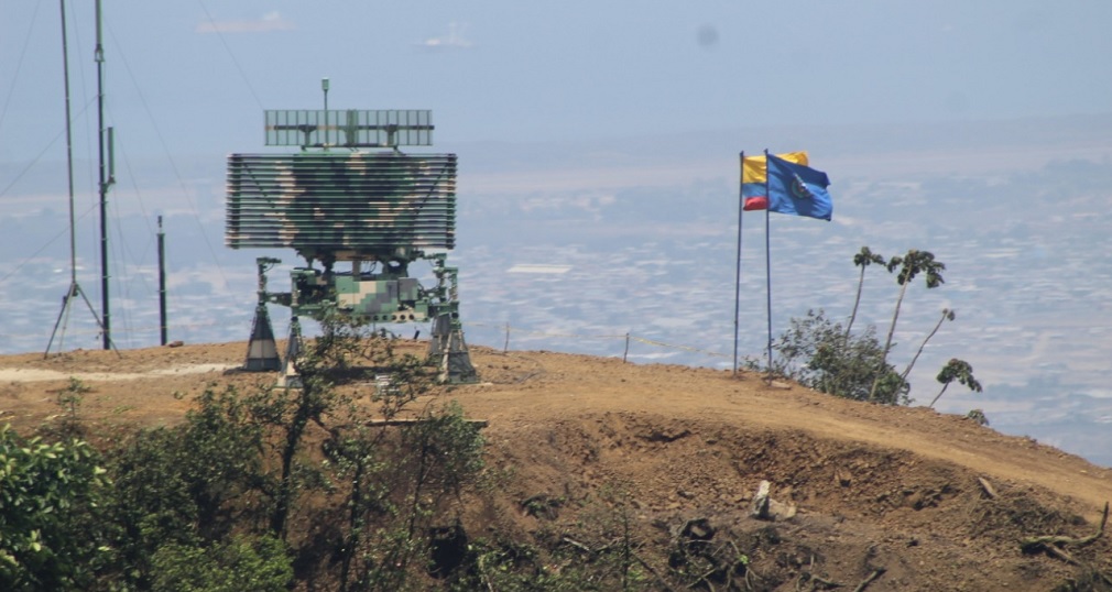 Radar de Montecristi instalado en octubre del 2021 y que solo operó 11 días