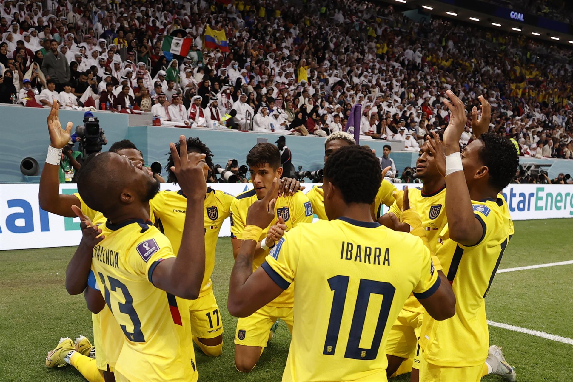 Ecuador hizo historia ante Qatar en el Mundial