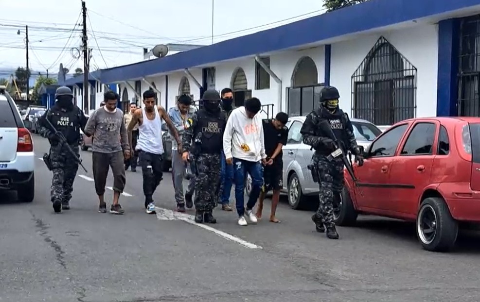 Detenidos seis extorsionadores en Santo Domingo