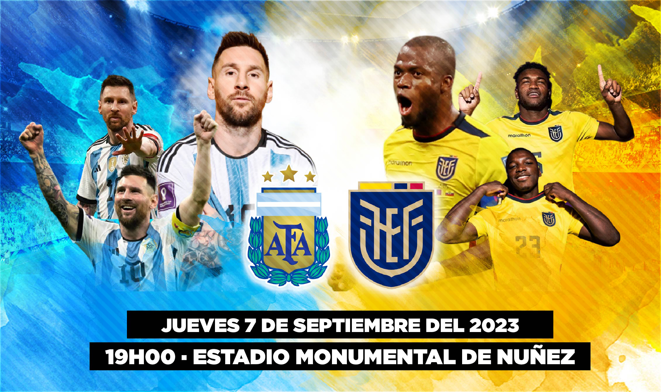 Llegó el gran día.  ‘La Tri' inicia  las Eliminatorias al Mundial Estados Unidos 2026 ante el actual campeón del mundo, Argentina.