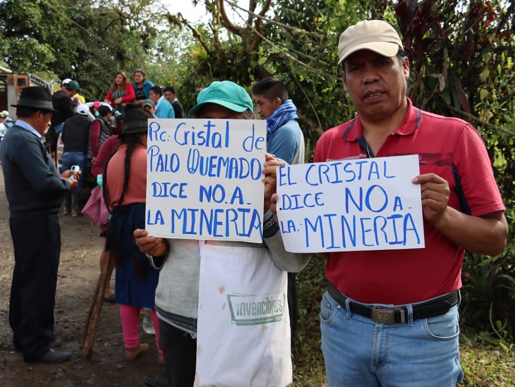 Palo Quemado, una comunidad de la provincia de Cotopaxi está en la mira de las autoridades policiales y nacionales.
