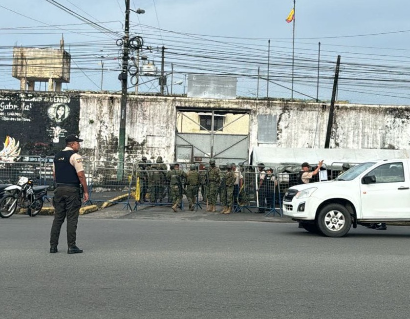Un supuesto amotinamiento, en la cárcel de Quevedo, en la provincia de Los Ríos, obligó la presencia de militares y policías en el lugar.