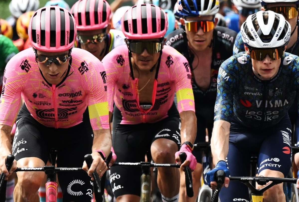El ciclista ecuatoriano Richard Carapaz debutó este sábado 29 de junio del 2024 en una edición más del Tour de Francia.