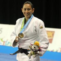 ¡Fuerza manaba!  La judoca Estefanía García debuta