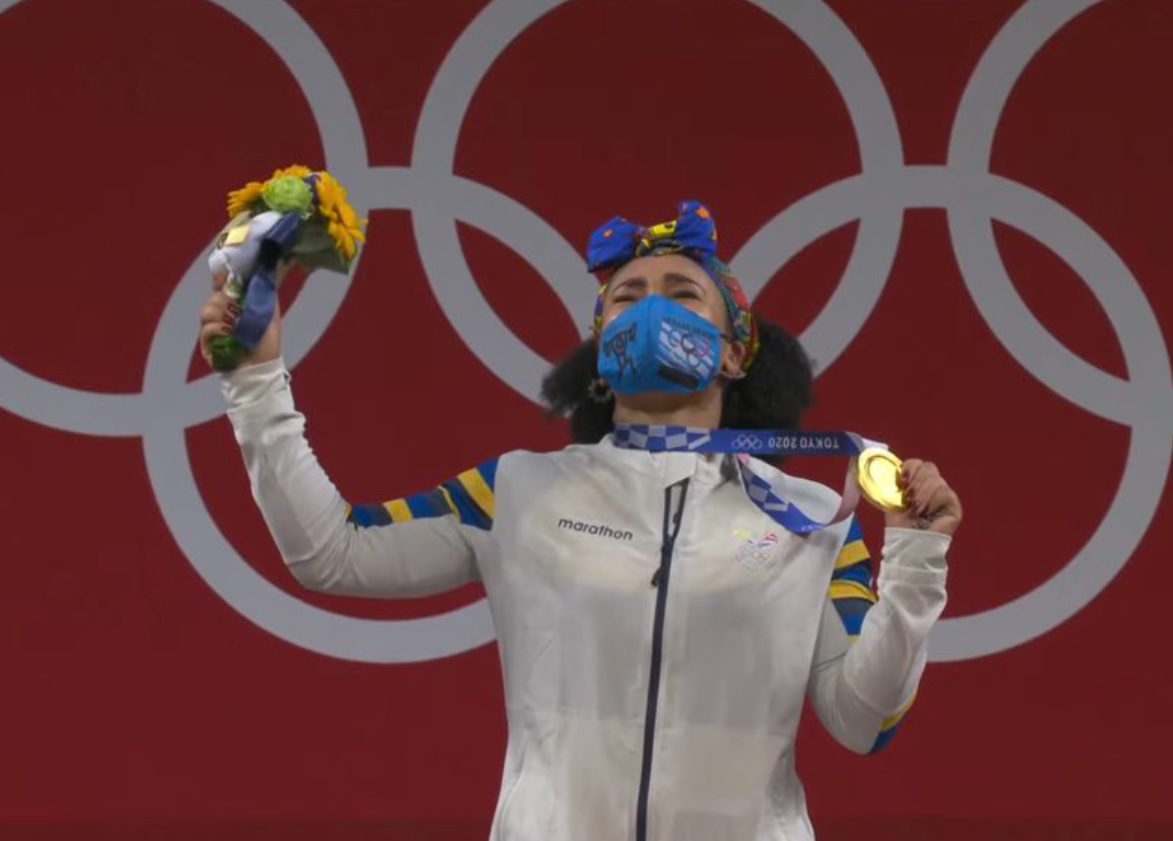 ¡Neisi inigualable! primera mujer ecuatoriana con medalla de oro en Olímpicos