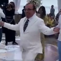 ‘Alvarito’ es tendencia por los pasos de baile en la boda de su hijo Daniel Noboa