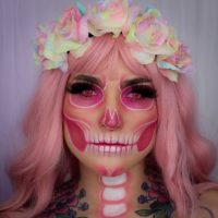 ¡El rosa se impone! Ideas de maquillaje fáciles y con propósito para Halloween