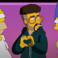 Bad Bunny entra en el universo de Los Simpson con un vídeo musical especial