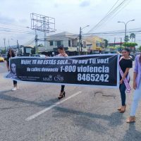 Señorita Manabí activa campaña contra la violencia de genero