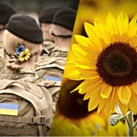 Por qué los soldados ucranianos llevan girasoles a la guerra con Rusia