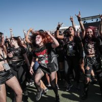 Una ‘horda negra’ de metaleros se toma Rock in Río en el primer día del evento
