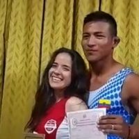 El ecuatoriano Jorge Andy y la paraguaya Samira Lezcano se flecharon en los Juegos Sudamericanos de Asunción 2022