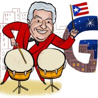 Un doodle animado honra el legado musical del percusionista Tito Puente