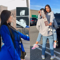 La cigüeña visita a dos ‘famosas’ ecuatorianas