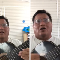 Profesor se despide de sus alumnos de kínder con una emotiva canción y muere al siguiente día