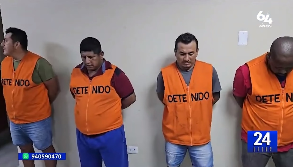 Pescadores manabitas fueron detenidos con droga en Perú