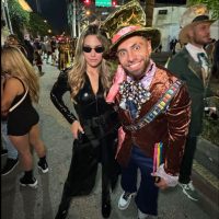 Alejandra Jaramillo celebró Halloween con Beta Mejía