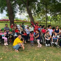 Agasajo y festejo para niños del Proyecto de Amor Construyendo Sonrisas