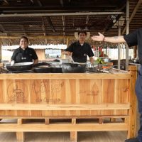 Festival de la tonga en la vía Manta-Rocafuerte