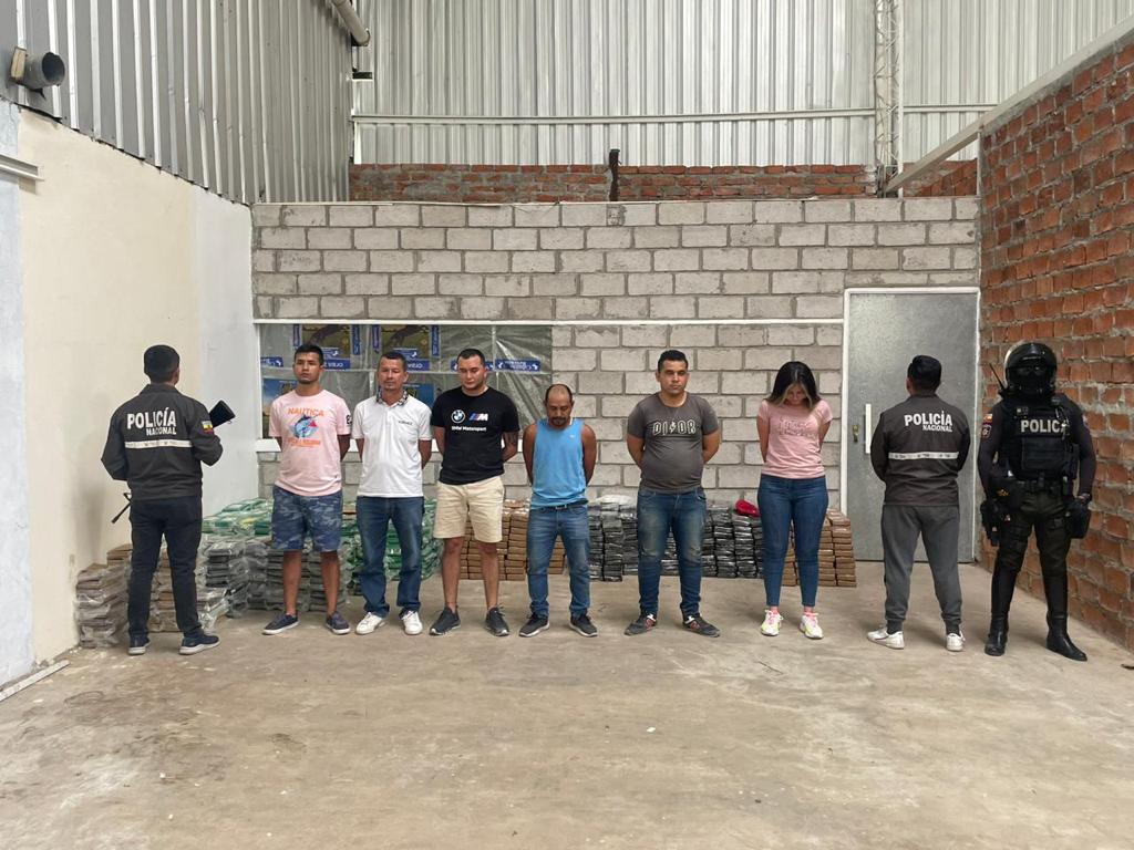 Detenidos con droga Ecuador