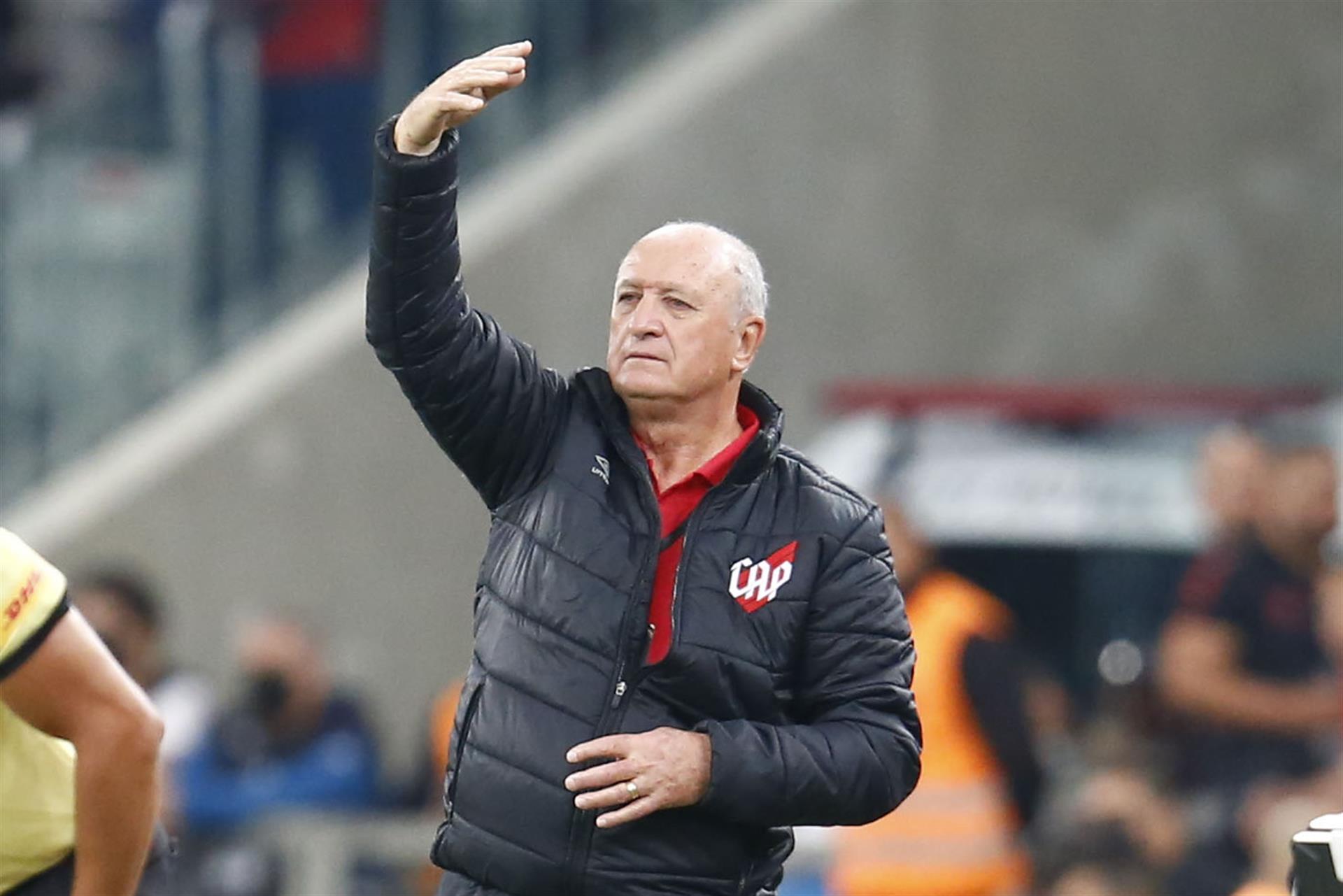 Luiz Felipe Scolari, entrenador del Athletico Paranaense