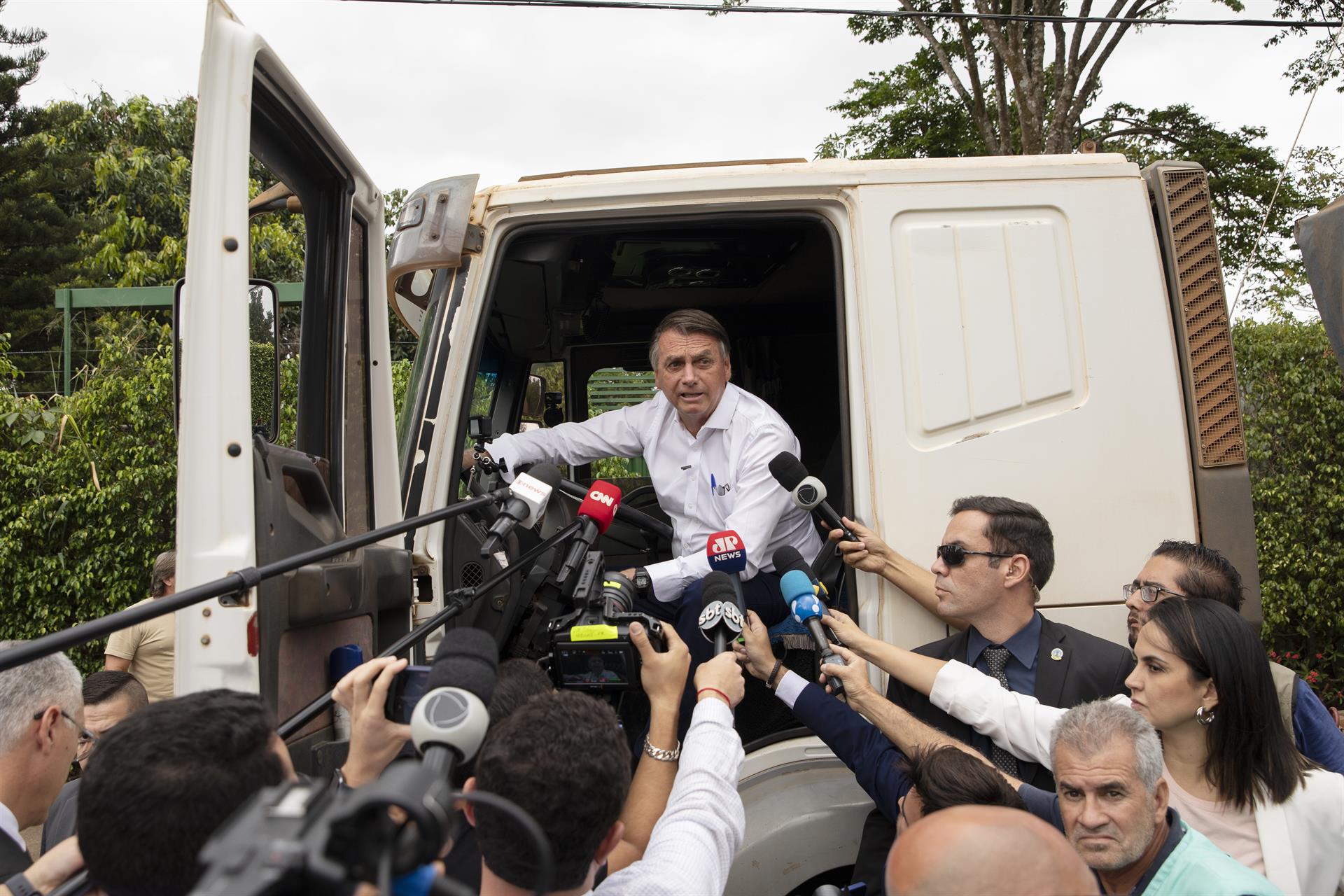 El presidente brasileño, Jair Bolsonaro