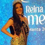 Karolyn Pico reina Cámara de Comercio de Manta