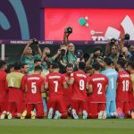 La selección de fútbol de irán no cantó su hinco en el Mundial de Qatar 2022
