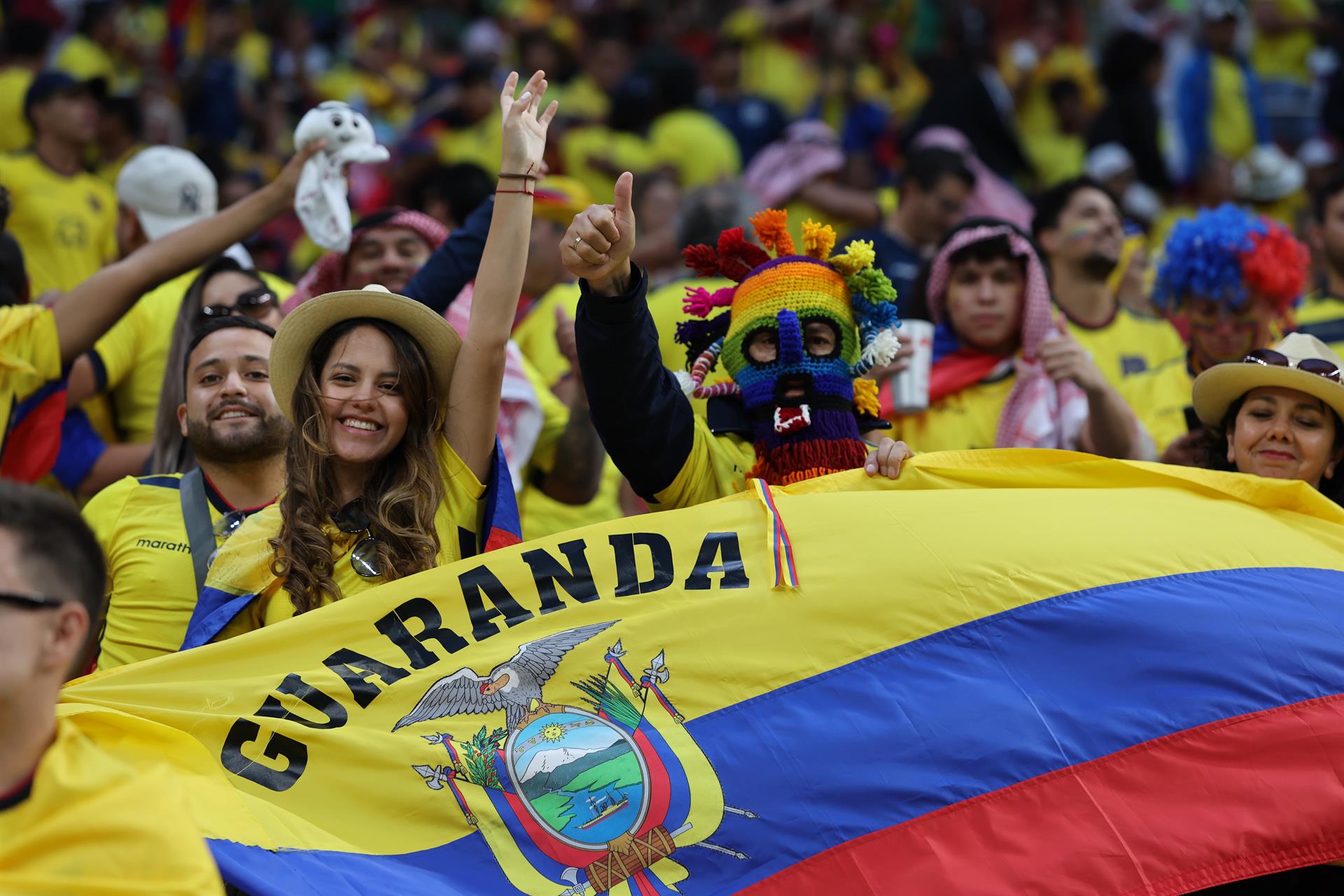 Ecuador vs. Qatar Mundial de fútbol en vivo