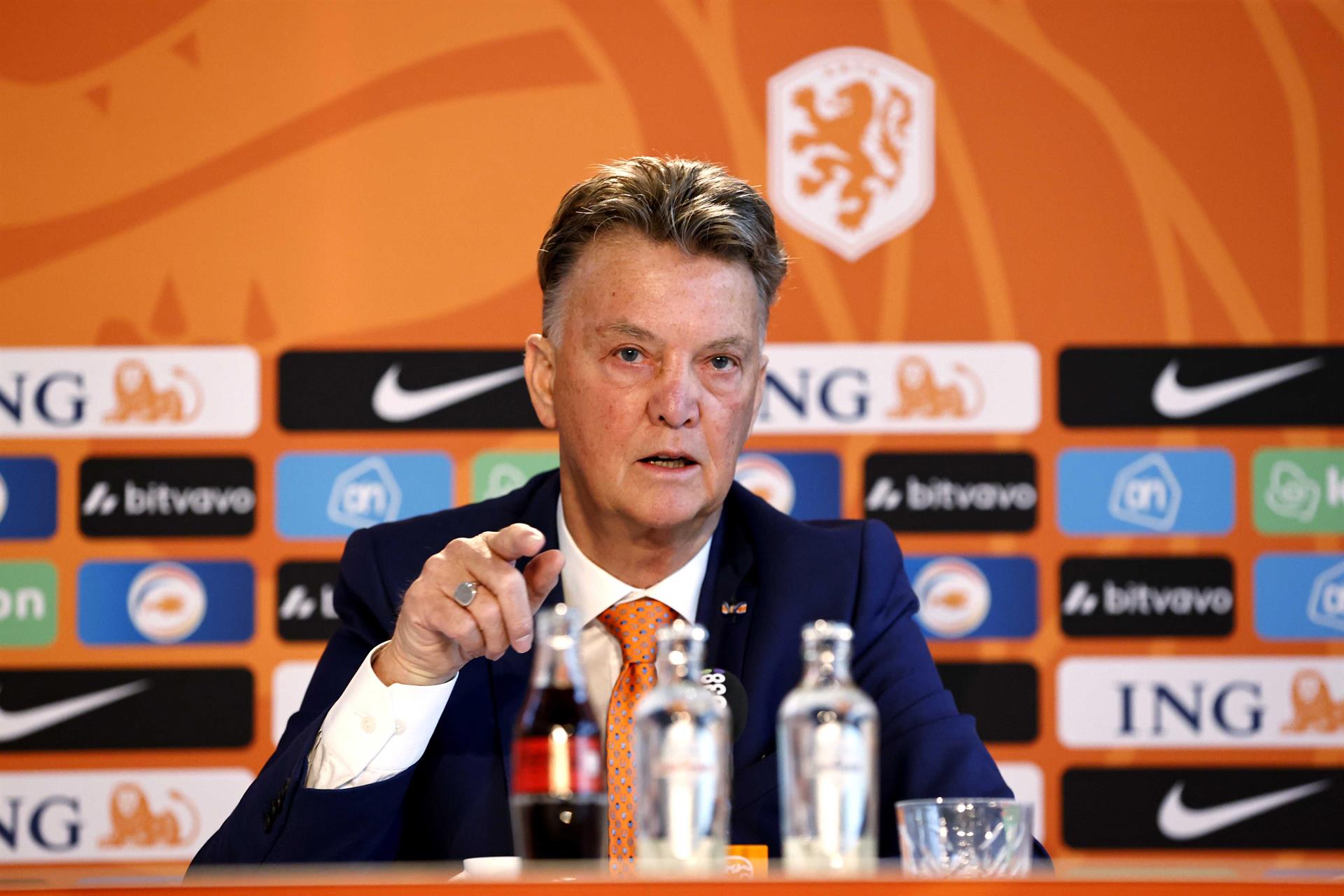 Louis van Gaal, seleccionador de Países Bajos