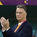 Louis Van Gaal, seleccionador de Países Bajos, durante el partido ante Ecuador en Doha.