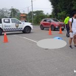 Accidente vía Santo Domingo El Carmen